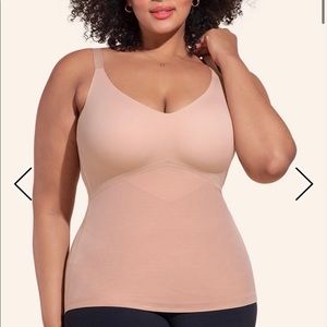 Honeylove LiftWear cami top shaper XL beige color NWOT